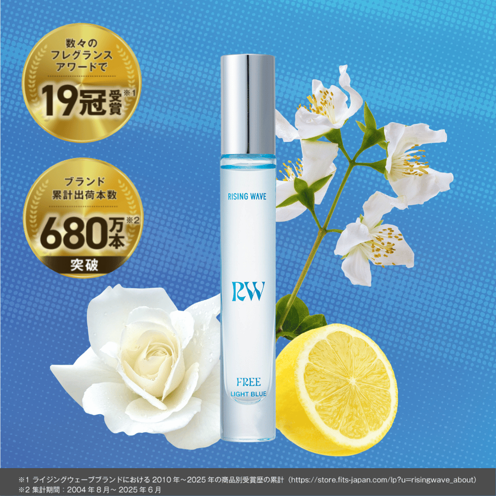 ライジングウェーブ フリー ライトブルー オードトワレ MINI 8mL
