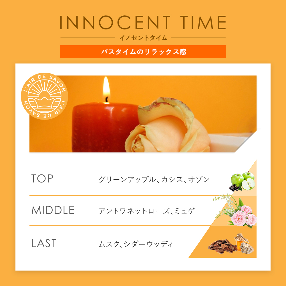 【母の日ギフト】レールデュサボン ファブリックケアセット イノセントタイム