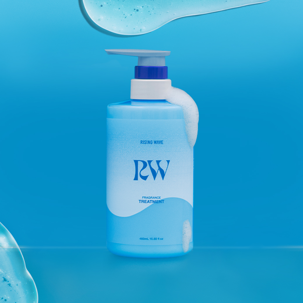 ライジングウェーブ フレグランス トリートメント フリー ライトブルー 460mL