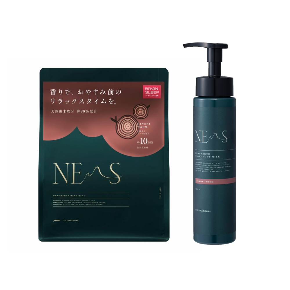 【母の日ギフト】フィッツコンディショニング ネムス ナイトケアセット ヒノキウォーム