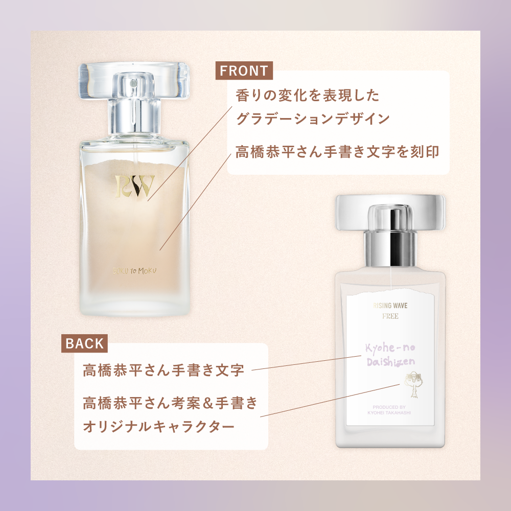 【数量限定】ライジングウェーブ フリー ボクトモク フレグランスセット （特典付き）