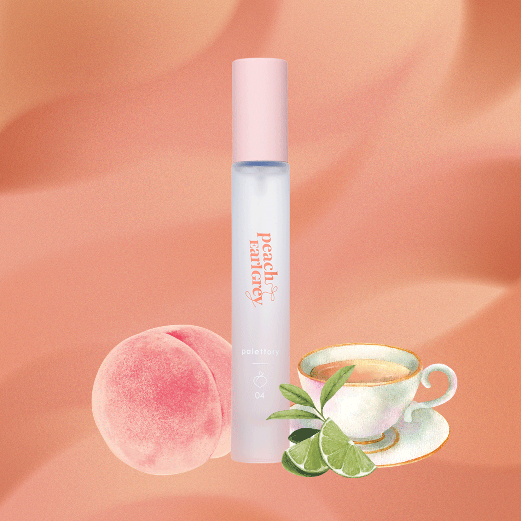 パレットリー ピーチパレット オードパルファム 04 お上品ピーチアールグレイ 8mL