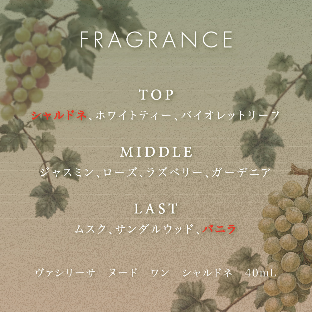 ヴァシリーサ ヌード ワン シャルドネ オードパルファム MINI 8mL