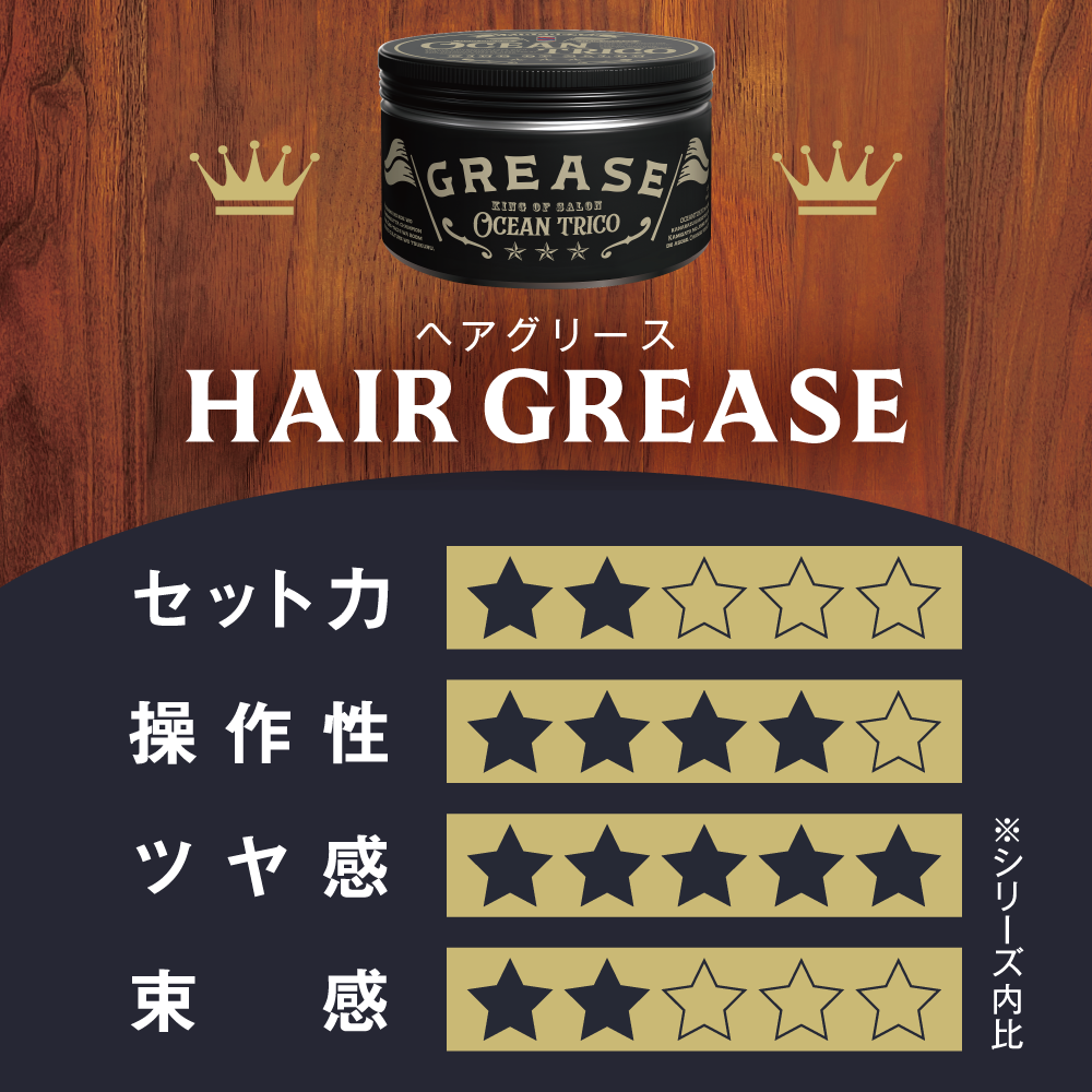 オーシャントリコ ヘアスタイリング グリース ブルーオーシャンの香り 170g