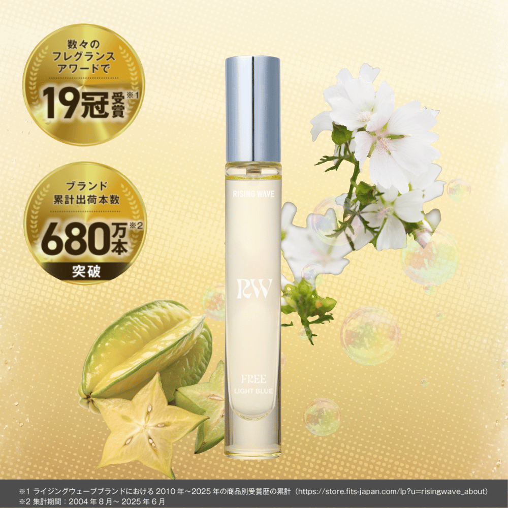 ライジングウェーブ フリー コーラルホワイト オードトワレ MINI 8mL