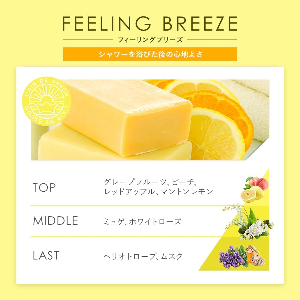 レールデュサボン ファブリックスプレー フィーリングブリーズ 250mL
