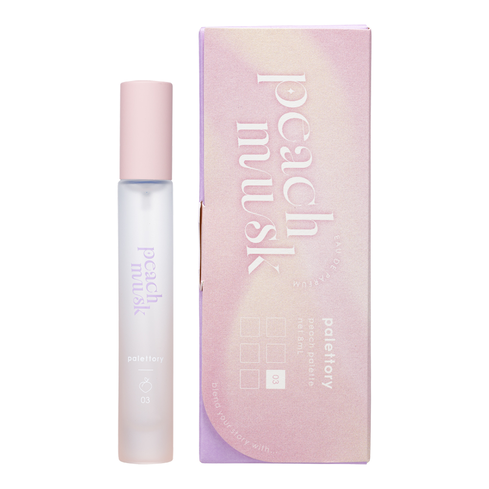 パレットリー ピーチパレット オードパルファム 03 きれいめピーチムスク 8mL