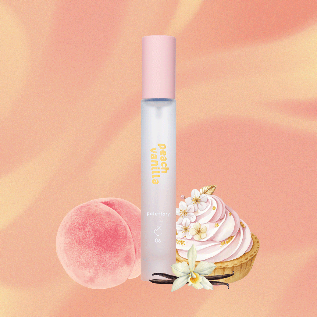 パレットリー ピーチパレット オードパルファム 06 あざとピーチバニラ 8mL
