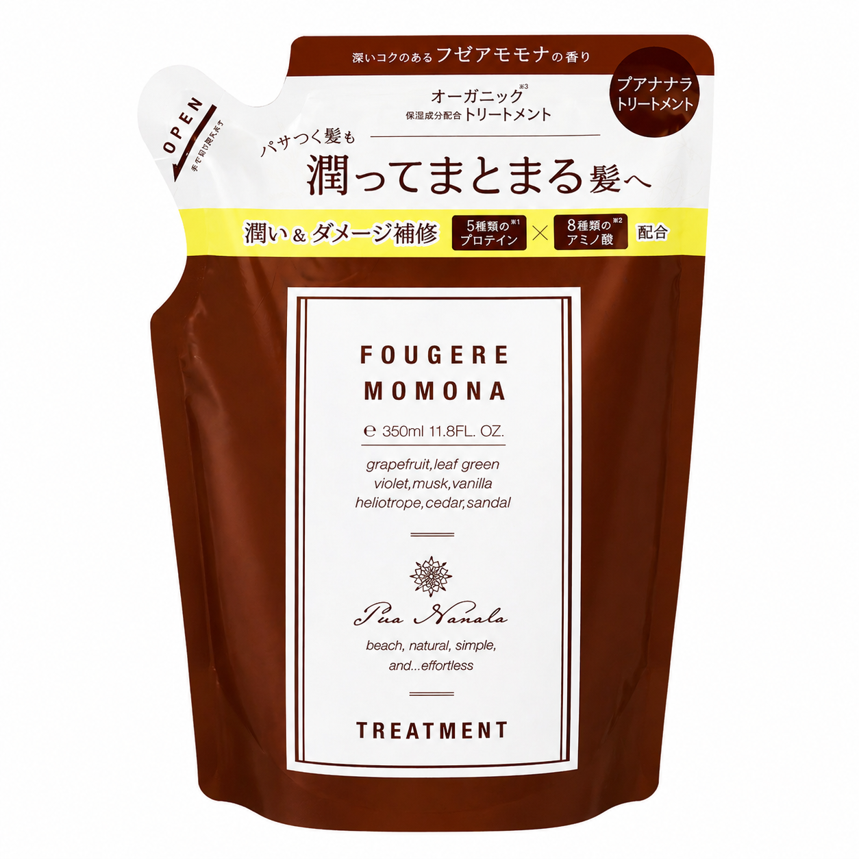 プアナナラ トリートメント 詰め替え 350mL