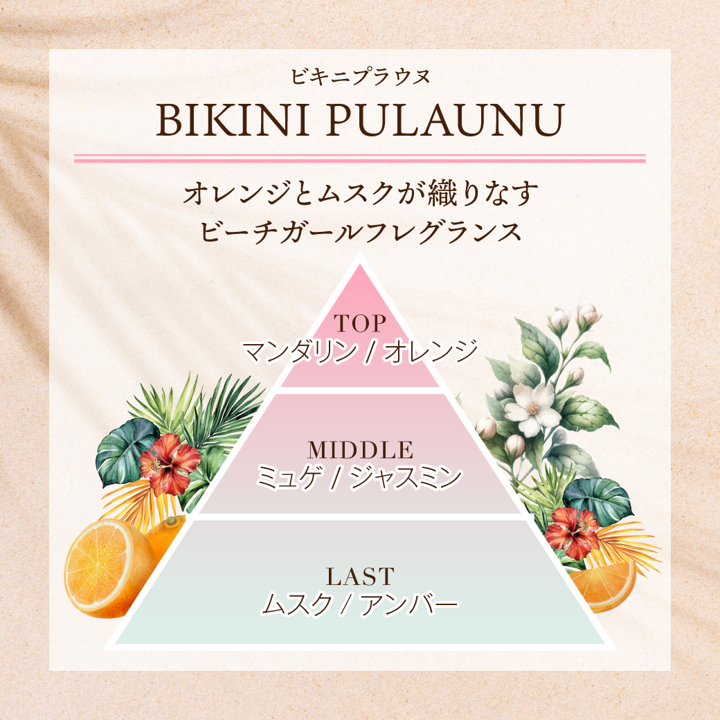 プアナナラ ビキニプラウヌ オードトワレ MINI 8mL