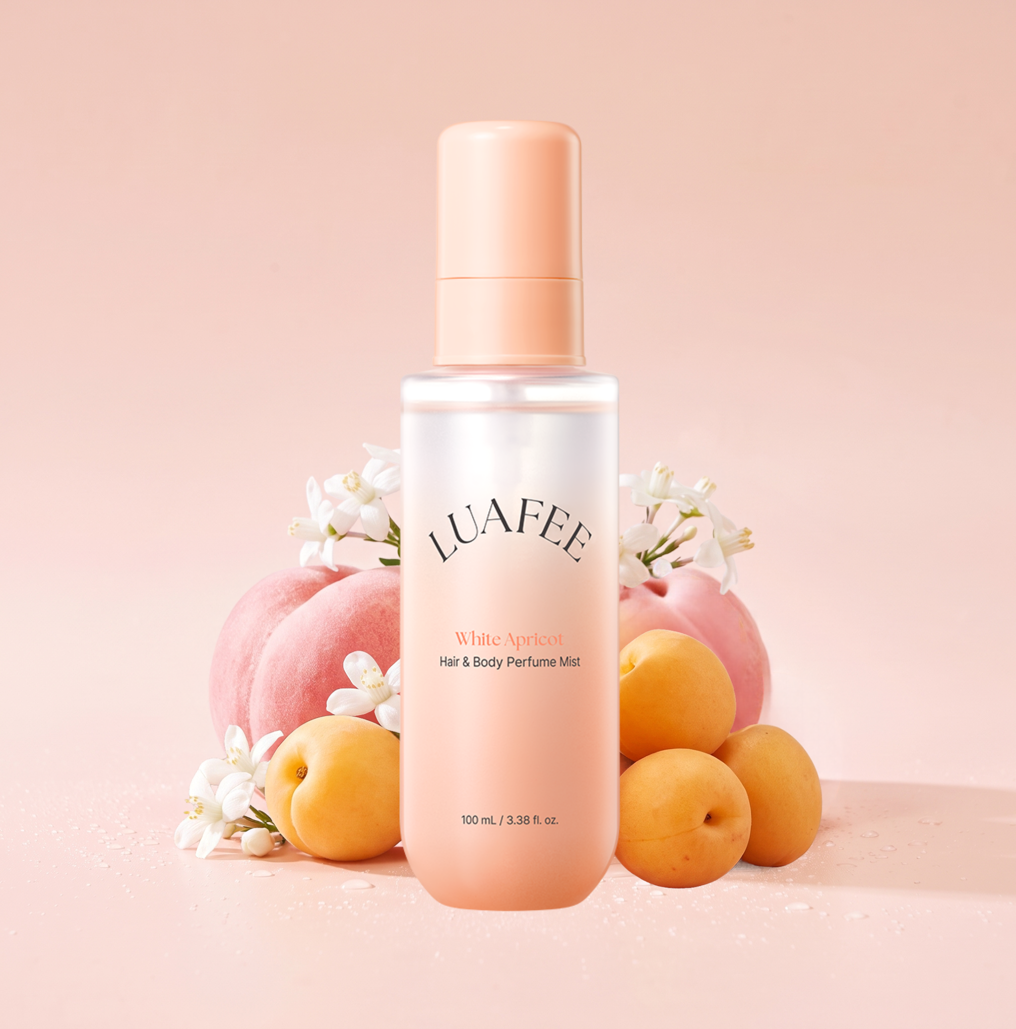 ルアペ ヘア＆ボディ パフュームミスト ホワイトアプリコット 100mL