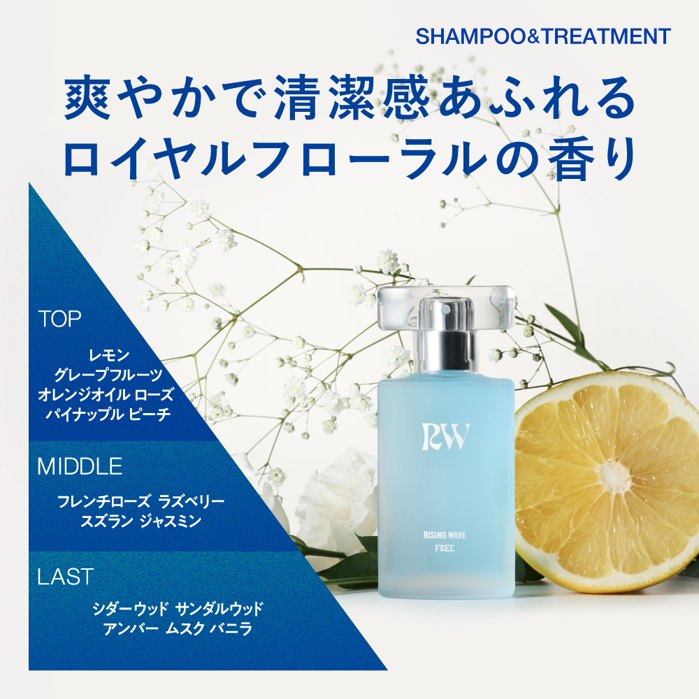 ライジングウェーブ フレグランストリートメント フリー ライトブルー 詰め替え 360mL