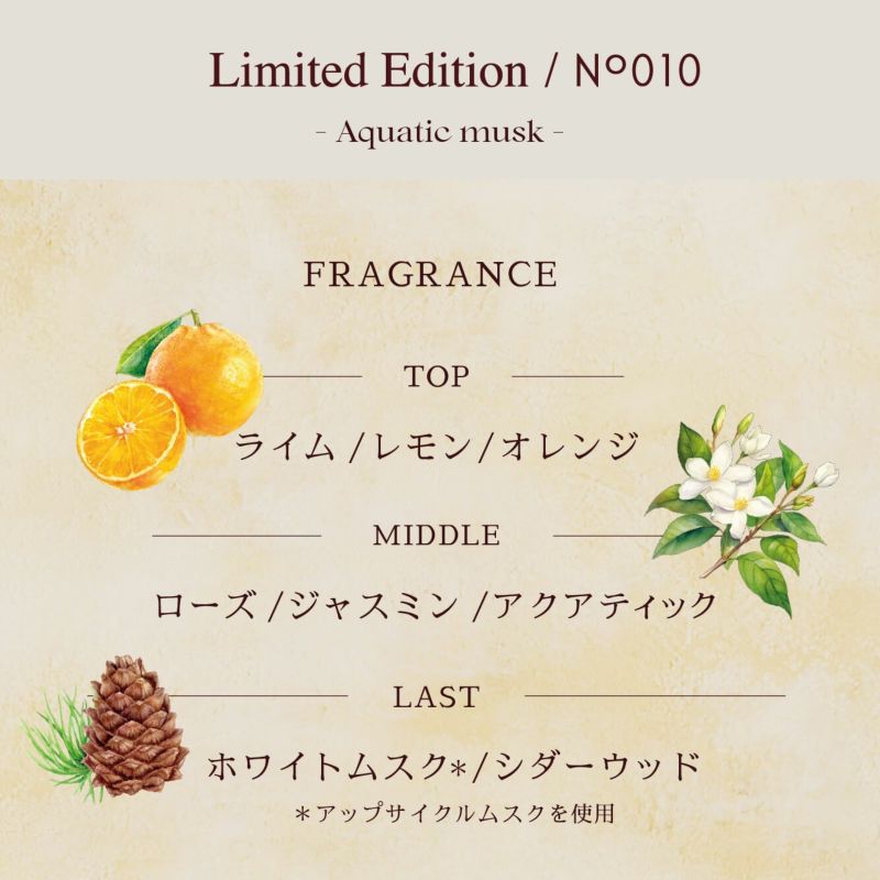 ビージーエム オードパルファム No.010 50mL