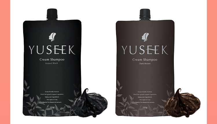 YUSEEK Cream Shampoo ナチュラルブラック　350g FRET ONLINE STORE
