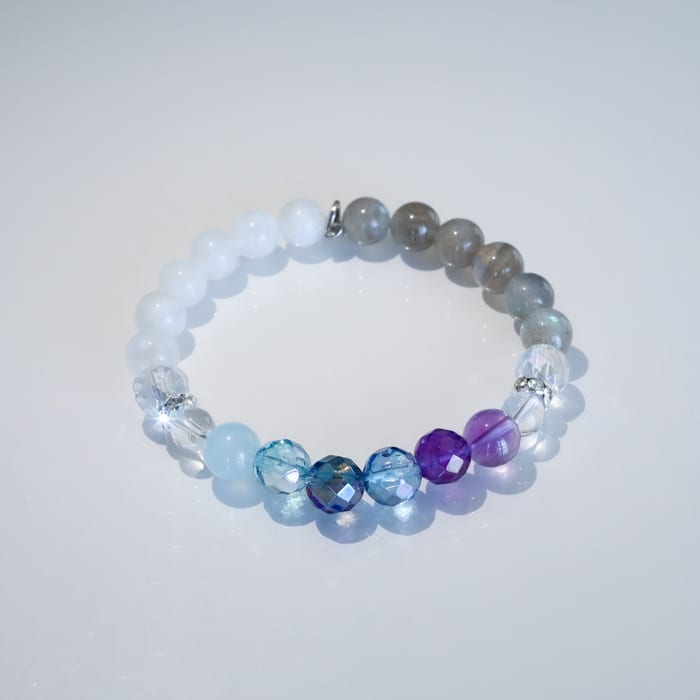 願いを叶える 幸運 ＊ オーロラブレスレット