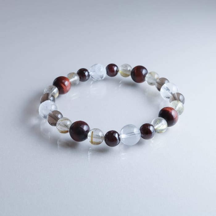 金運上昇 ＊ 祈祷ブレスレット 慶雲 -keiun-〈四神守護〉［メンズ］