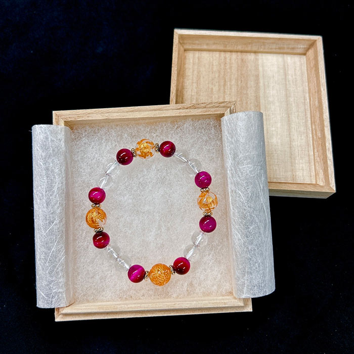金運上昇＊祈祷ブレスレット　宝来 -hourai-[レディース]