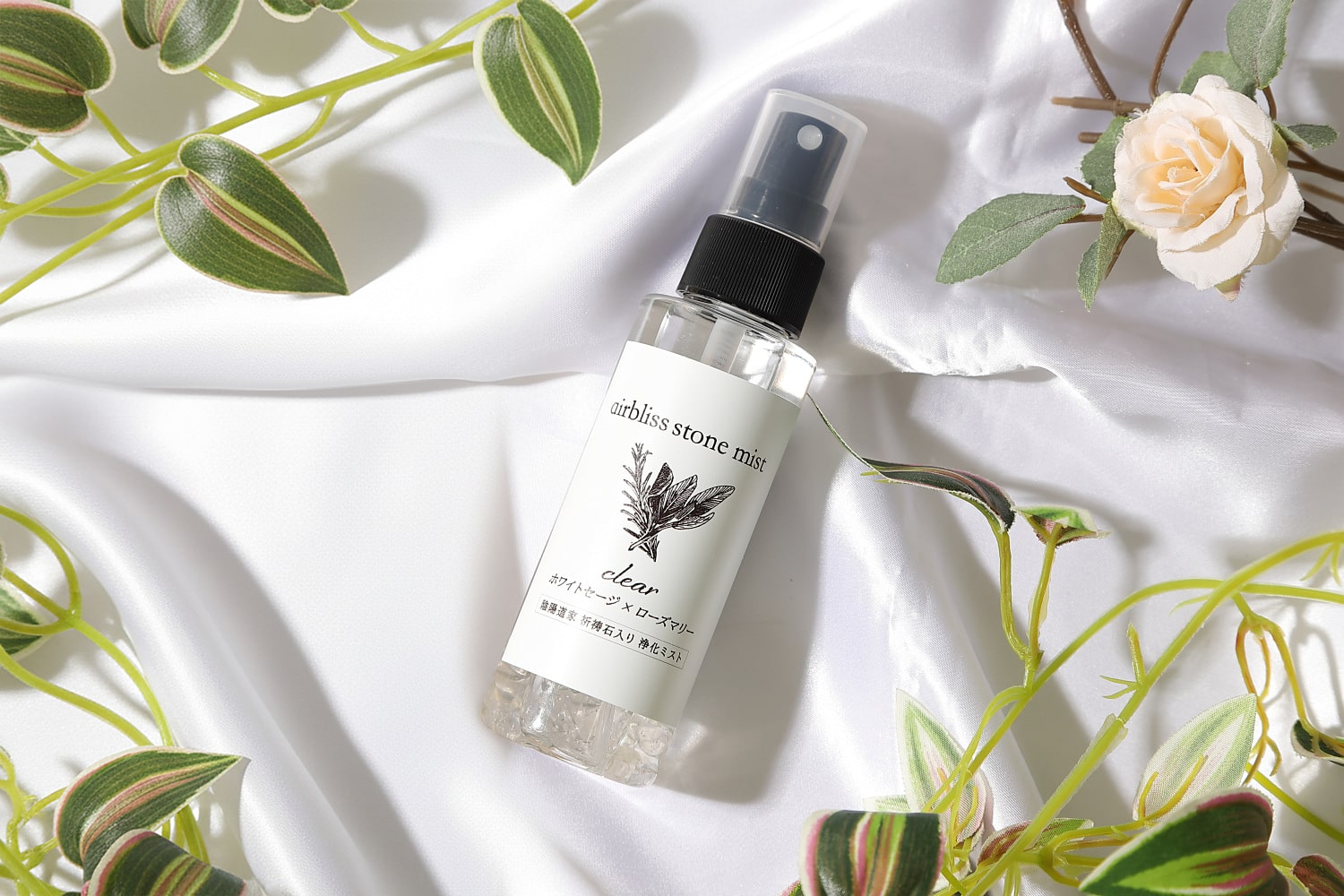 浄化お清めスプレー＊airbliss stone mist ＜clear＞100g