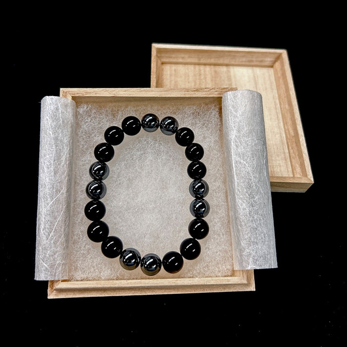 金運上昇＊祈祷ブレスレット　雷将 -raisho-[メンズ]