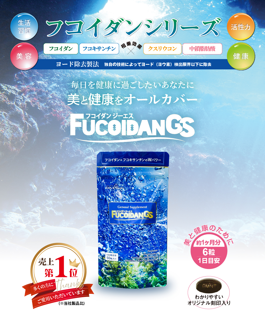 フコイダンGS(60粒)