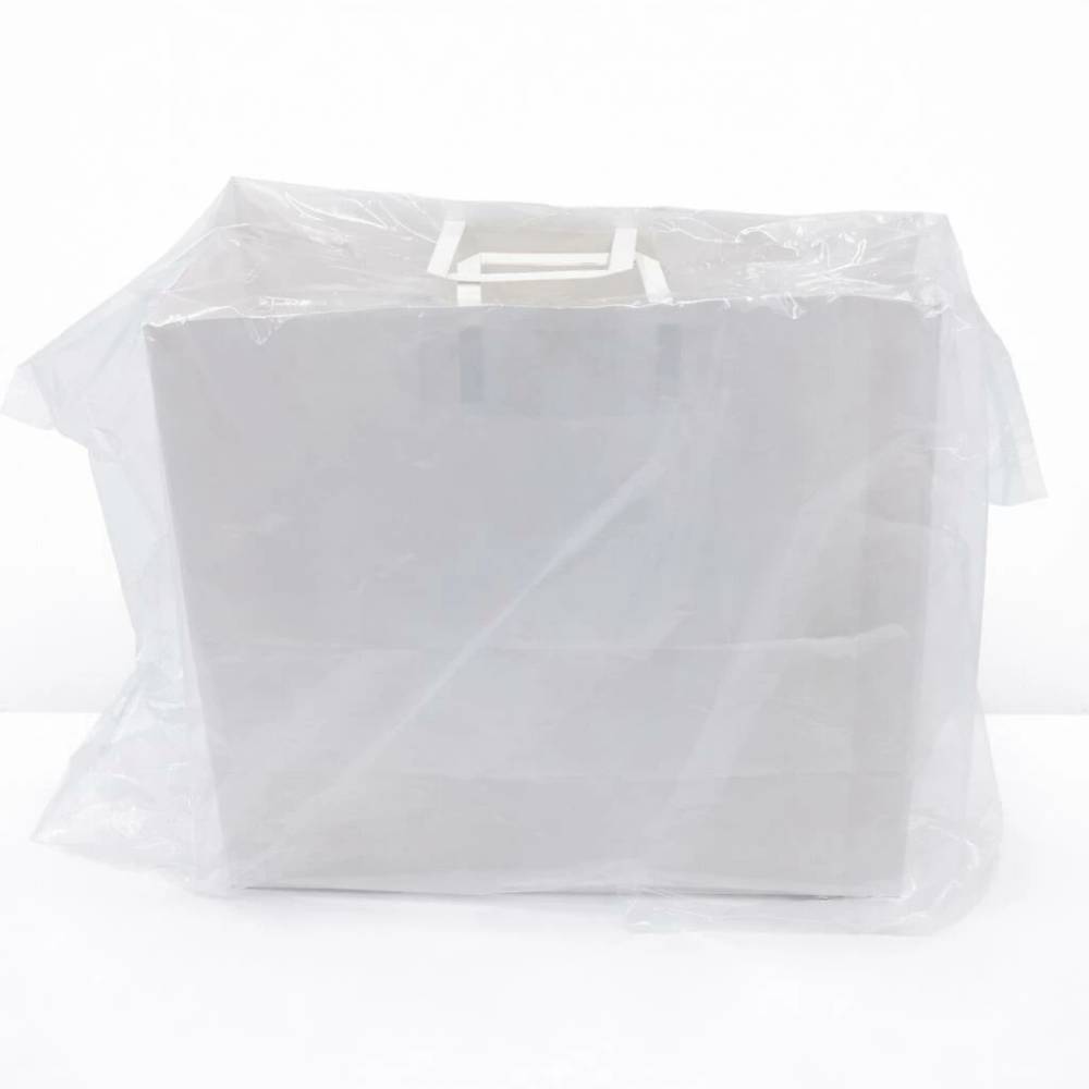 スーパーバッグ 紙手提げ袋用雨カバー(マチなし) 850サイズ 500枚 幅850×丈670mm