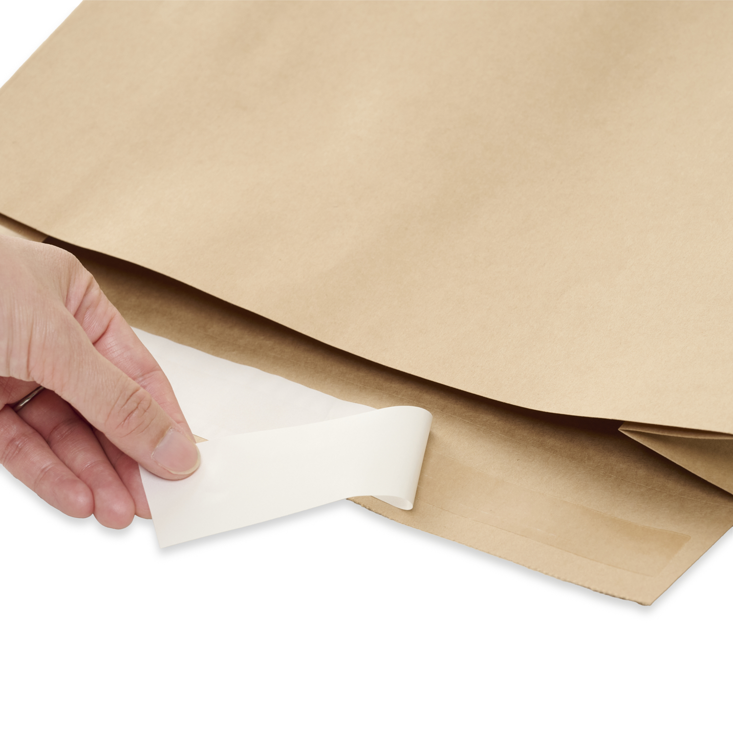 スーパーバッグ 宅配袋（茶） 中 7500枚（250枚×30ケース）【パレット納品】