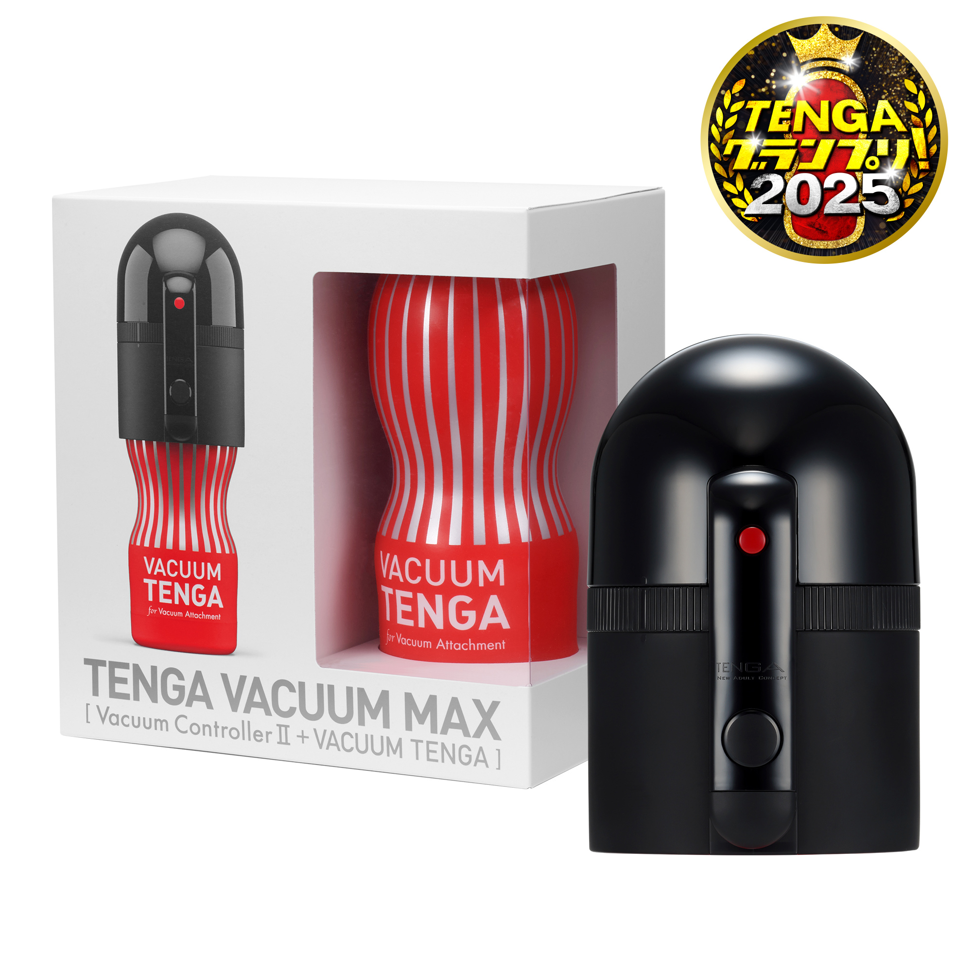 TENGA VACUUM MAX [ Vacuum Controller II & Cup ]