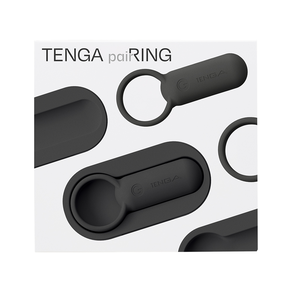 【通販の虎】TENGA paiRING【4色】 カラー: ブラック