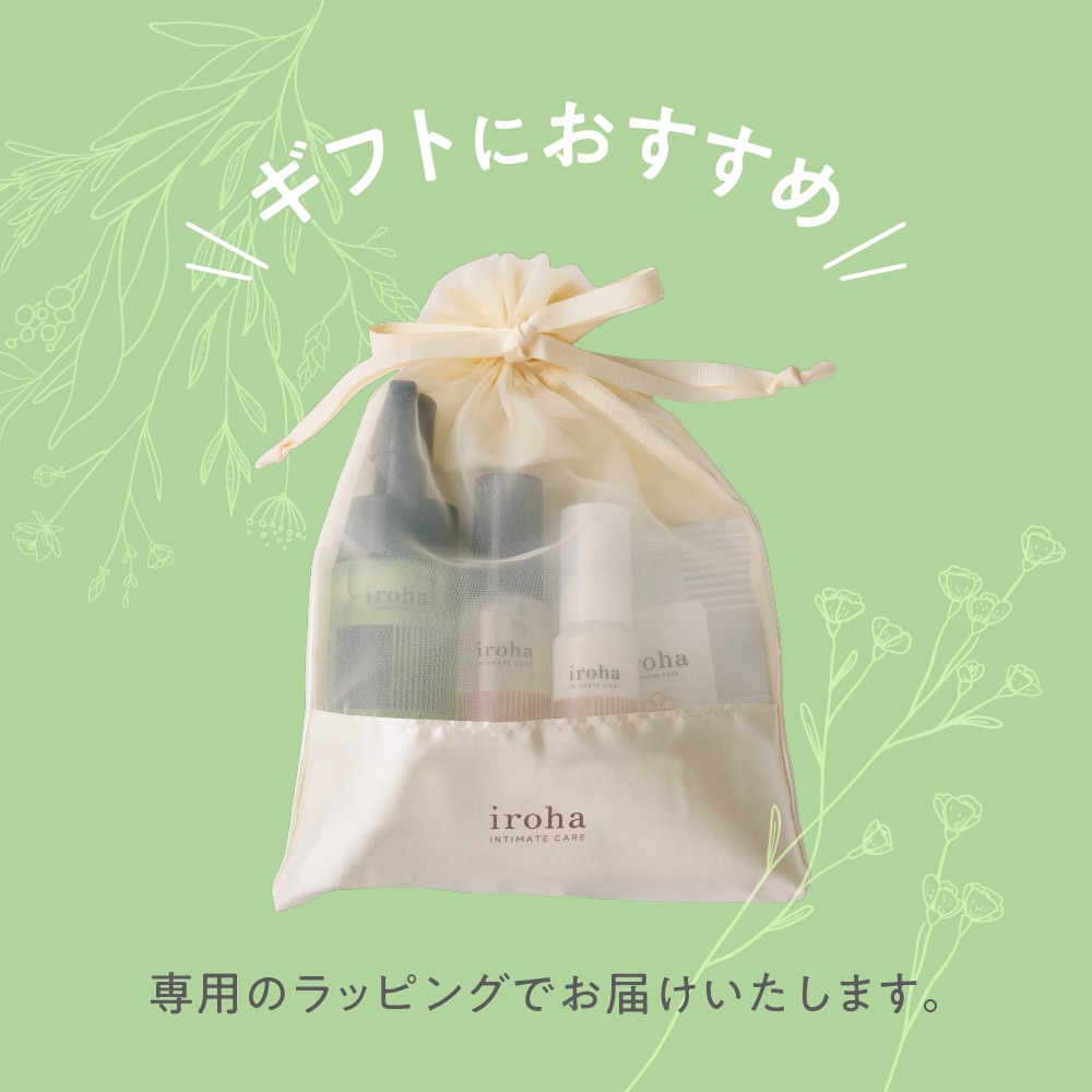 iroha INTIMATE CARE GIFT【FOAM TYPE 3点セット】