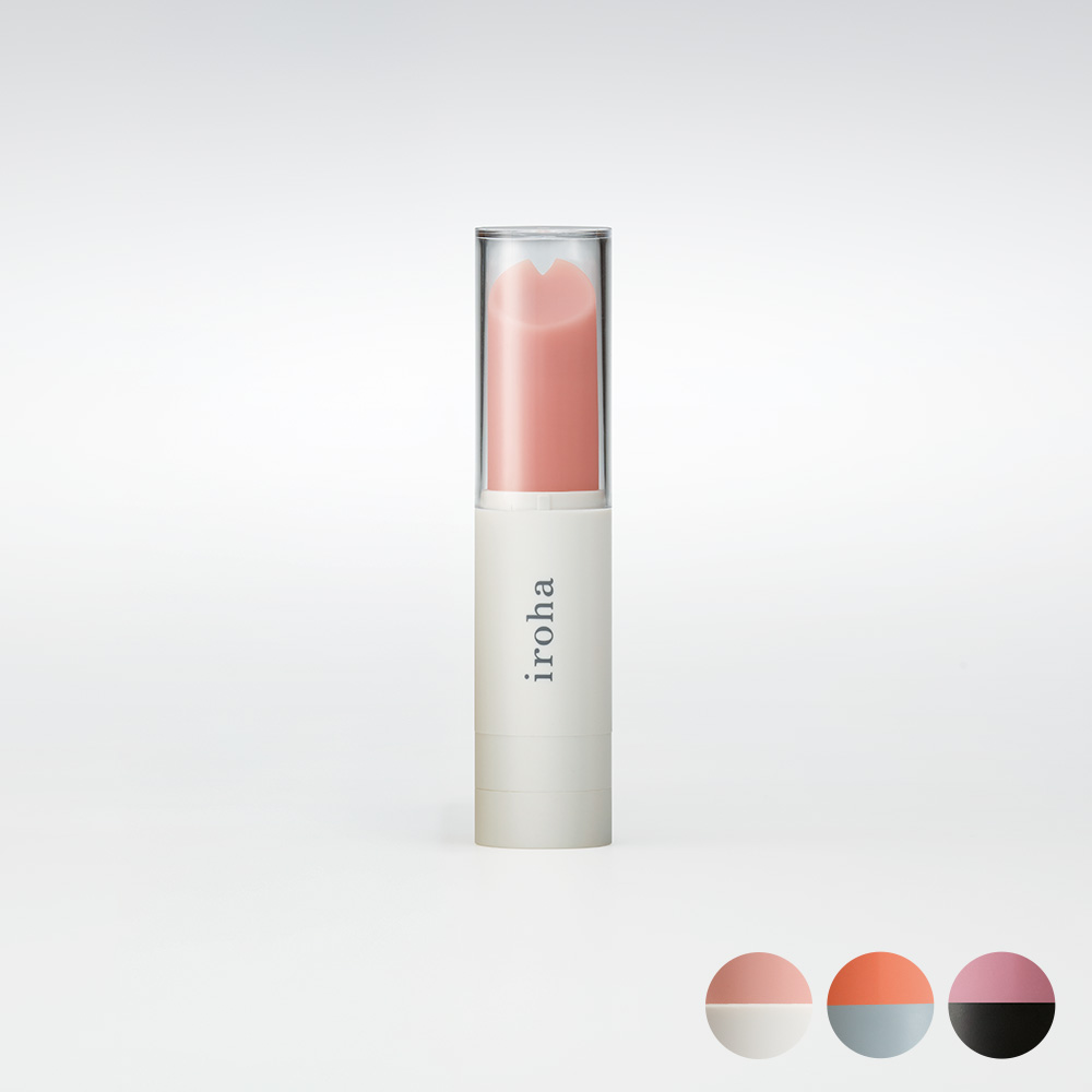 iroha stick（スティック）【3色】 iroha color: ベビーピンク × ホワイト