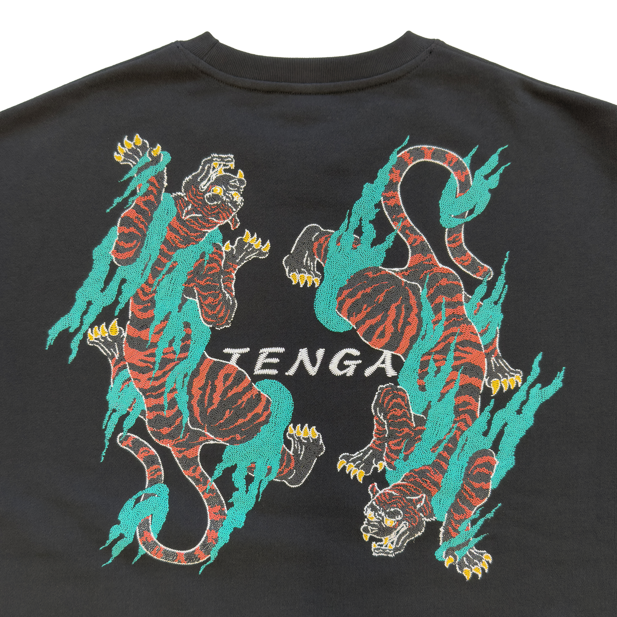 Burning Tiger Sweat L/M サイズ: L