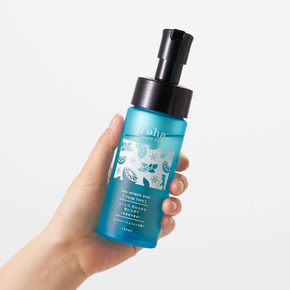 iroha INTIMATE WASH 【 FOAM TYPE 】シトラスノートとミントの香り