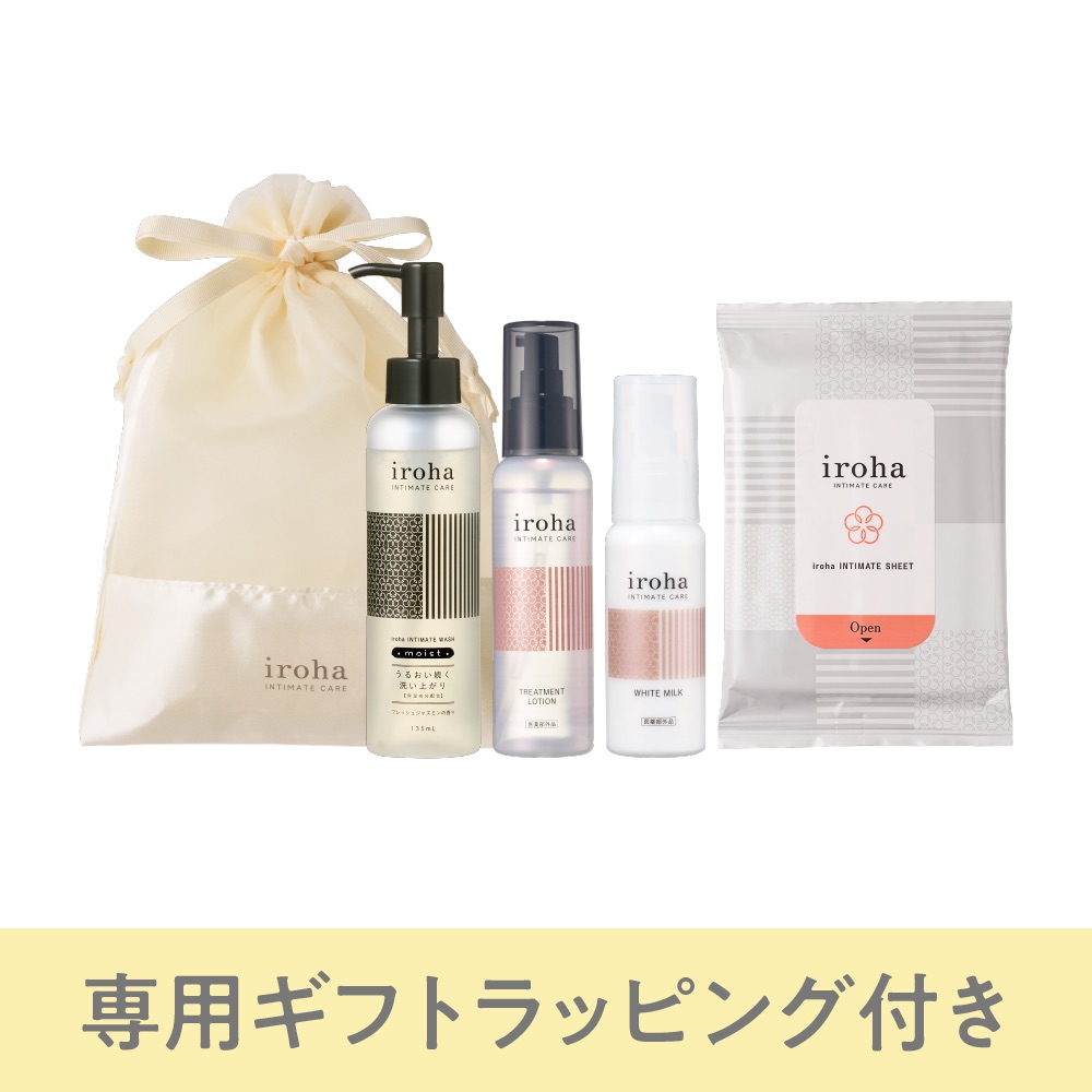 iroha INTIMATE CARE GIFT【リキッドタイプ 4点セット】