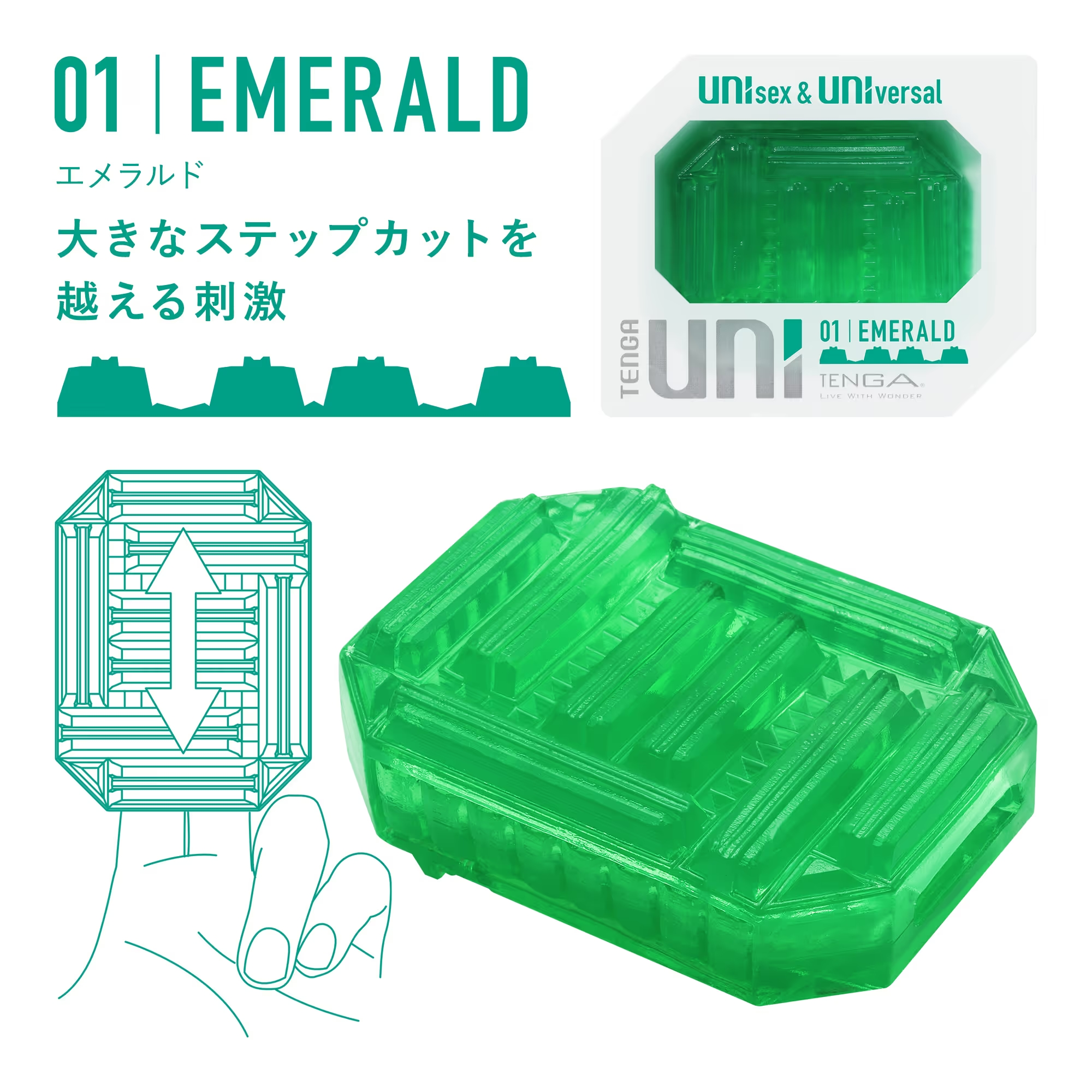 TENGA UNI + BED MASK（Sサイズ） カラー: グレー