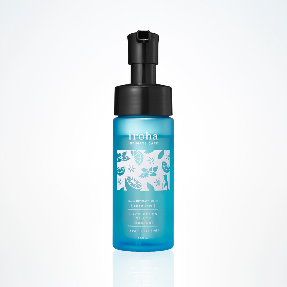 iroha INTIMATE WASH 【 FOAM TYPE 】シトラスノートとミントの香り
