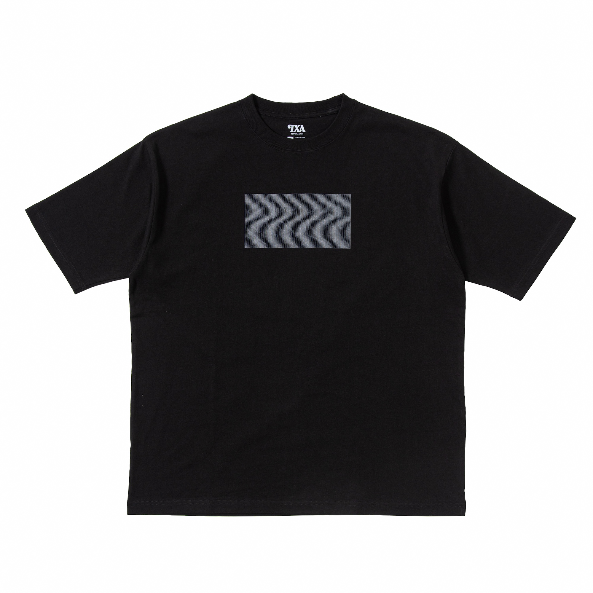 AICON Printed T-shirt Black サイズ: XL