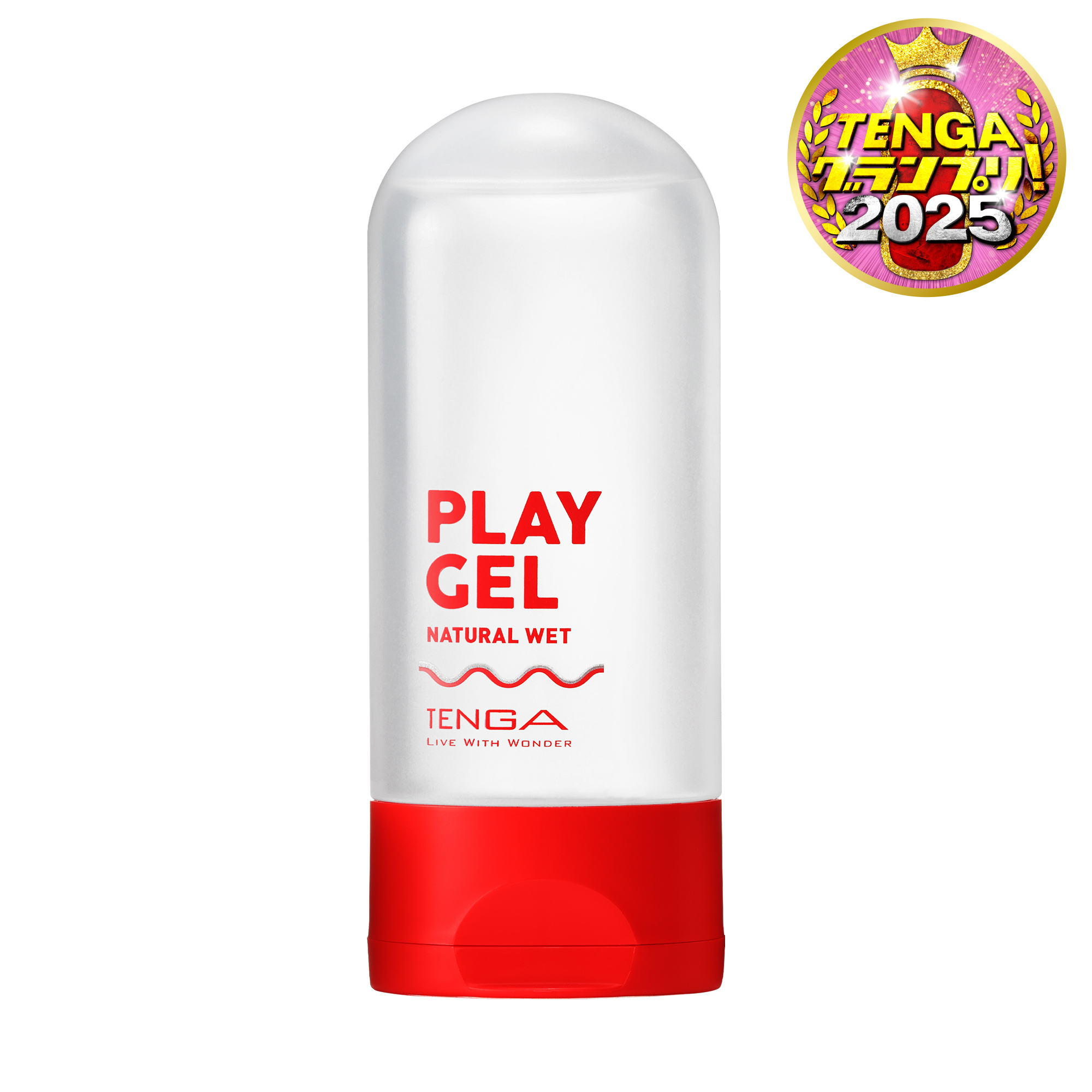 TENGA PLAY GEL NATURAL WET(赤) 