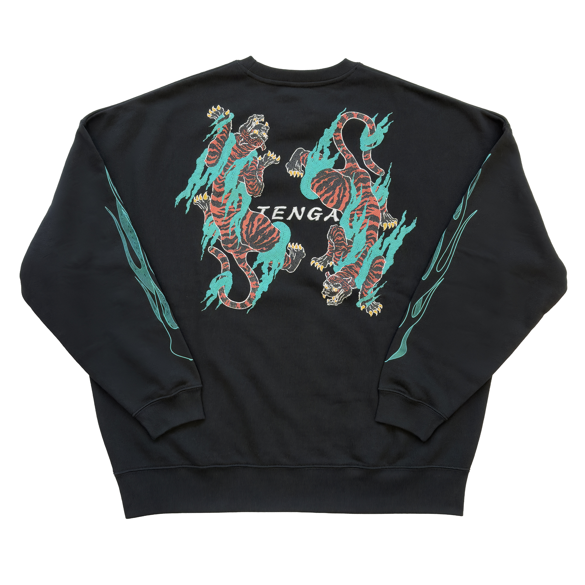 Burning Tiger Sweat L/M サイズ: L