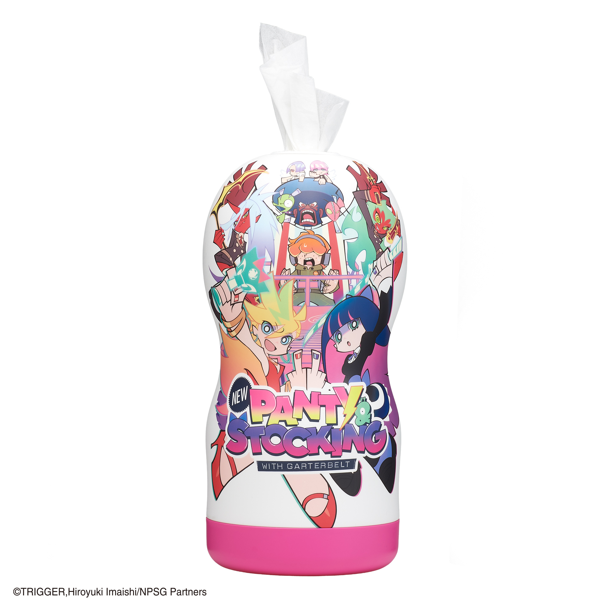 New PANTY & STOCKING with GARTERBELT Special Collaboration TENGA TISSUE CASE