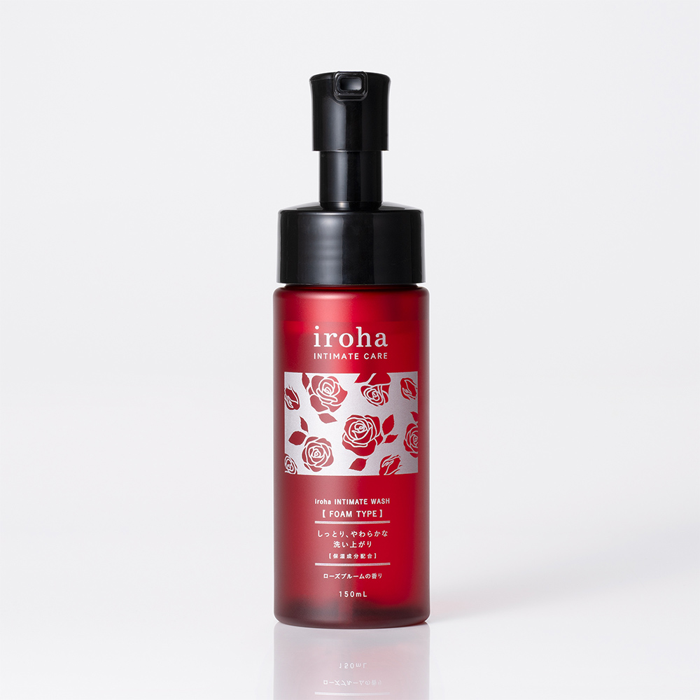 iroha INTIMATE WASH 【 FOAM TYPE 】ローズブルームの香り