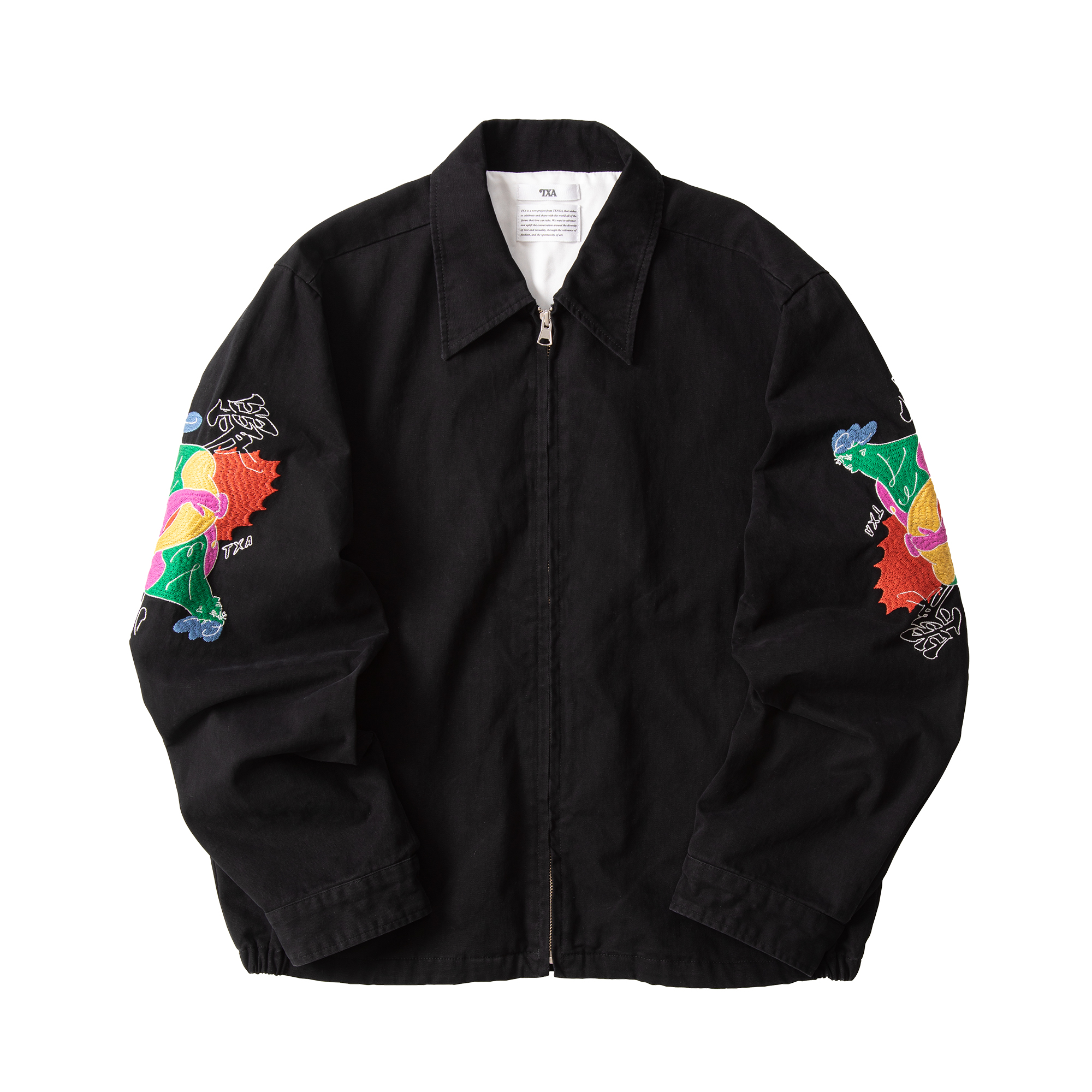 OTANIJUN Souvenir Jacket Black 袖刺繍 サイズ: 2