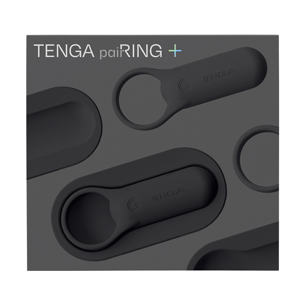 【通販の虎】TENGA paiRING＋【4色】 カラー: ブラック