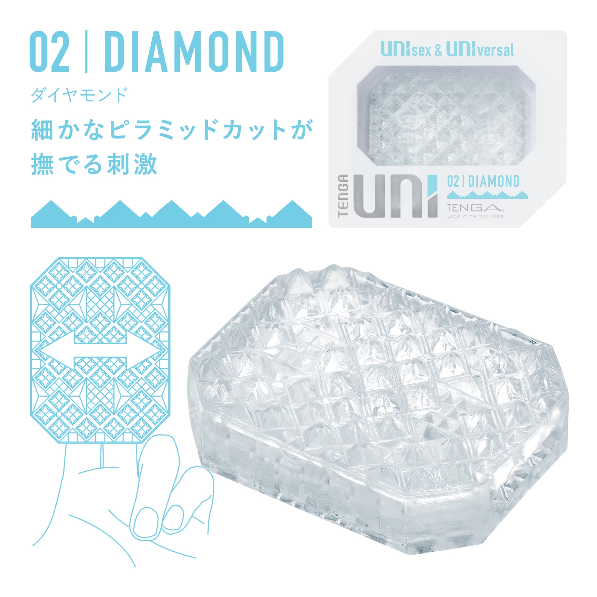 TENGA UNI + BED MASK（Sサイズ） カラー: グレー