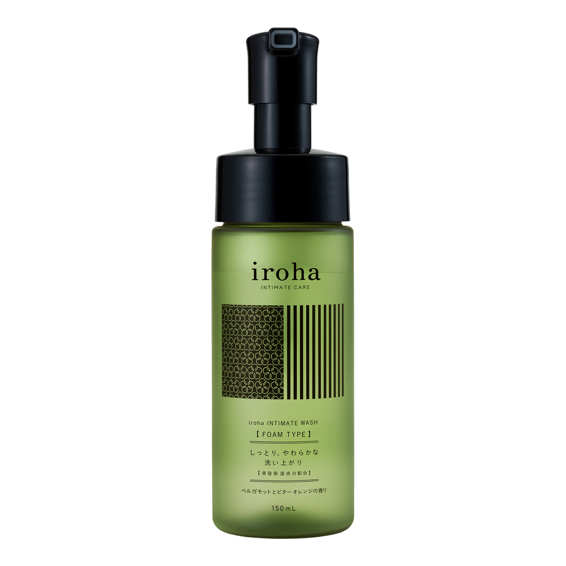 iroha INTIMATE WASH 【 FOAM TYPE 】ベルガモットとビターオレンジの香り