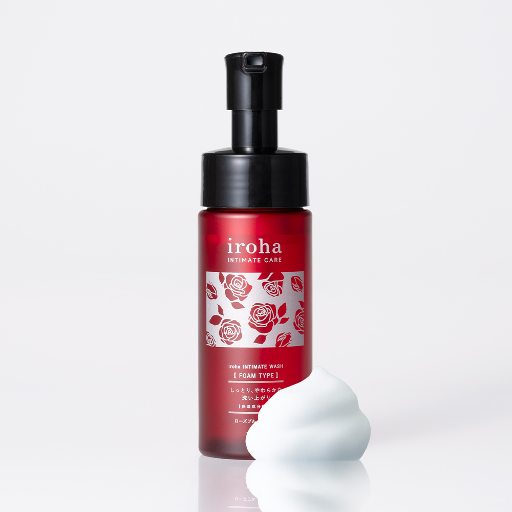 iroha INTIMATE WASH 【 FOAM TYPE 】ローズブルームの香り