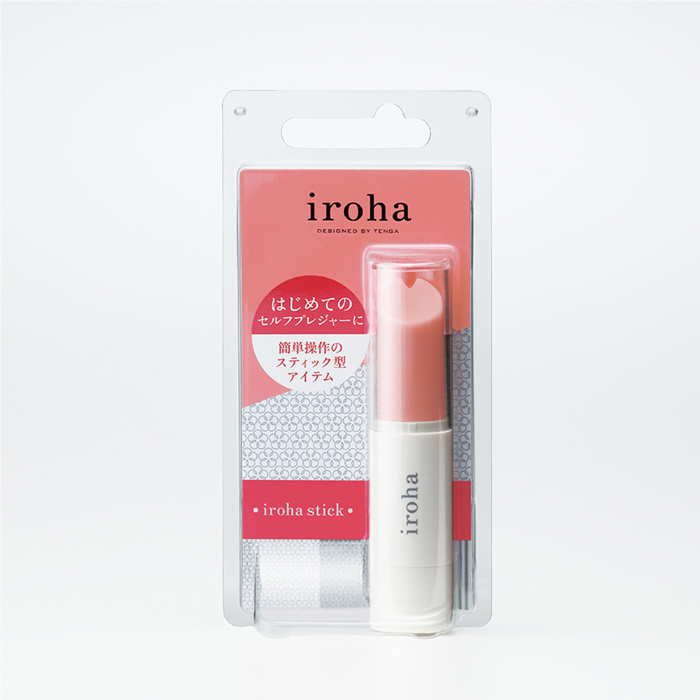 iroha stick（スティック）【3色】 iroha color: ベビーピンク × ホワイト