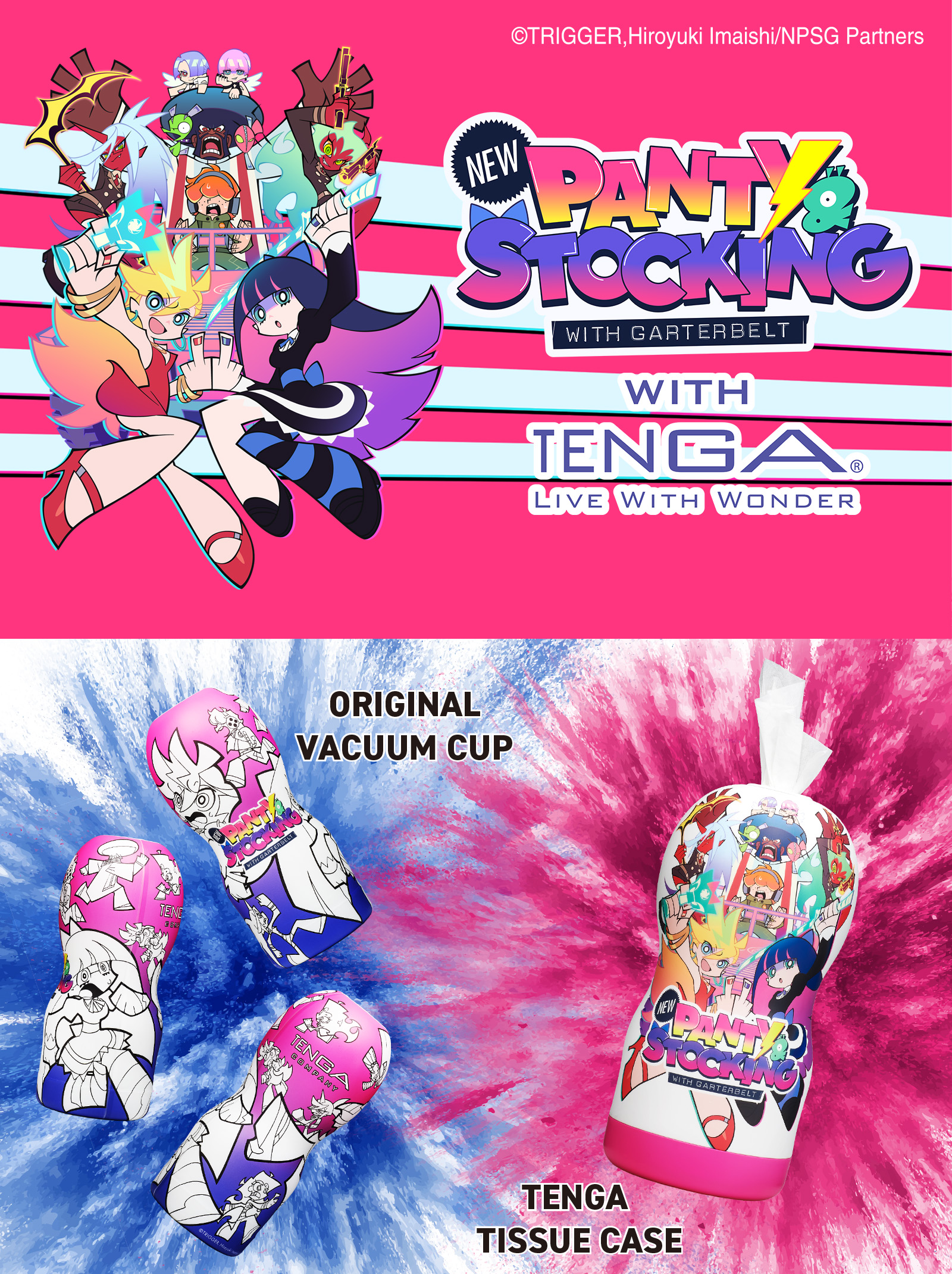 NEW PANTY & STOCKING WITH GARTEABELT WITH TENGA
