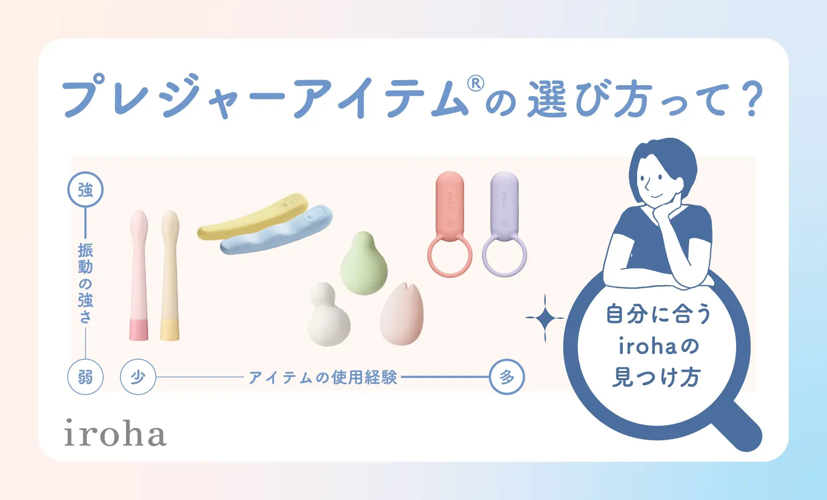 あなたにぴったりのアイテムがきっと見つかる