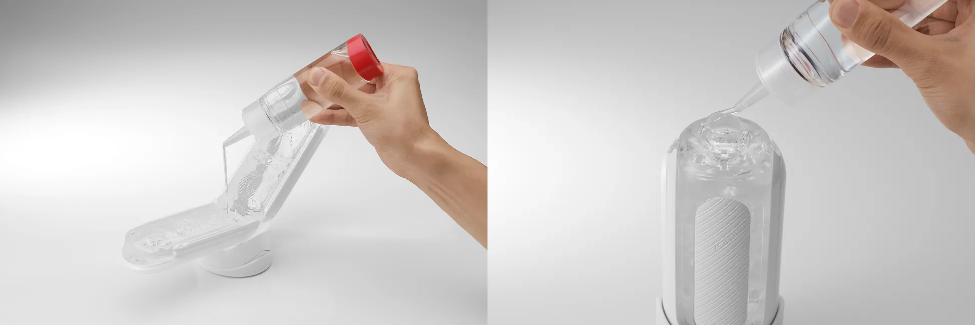 ローションの塗布