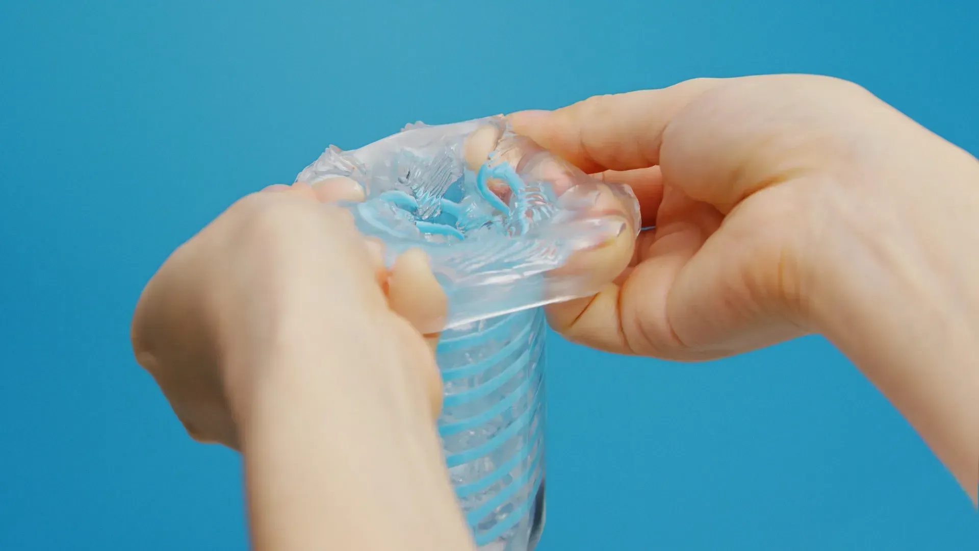 乾燥スタンドで乾かす